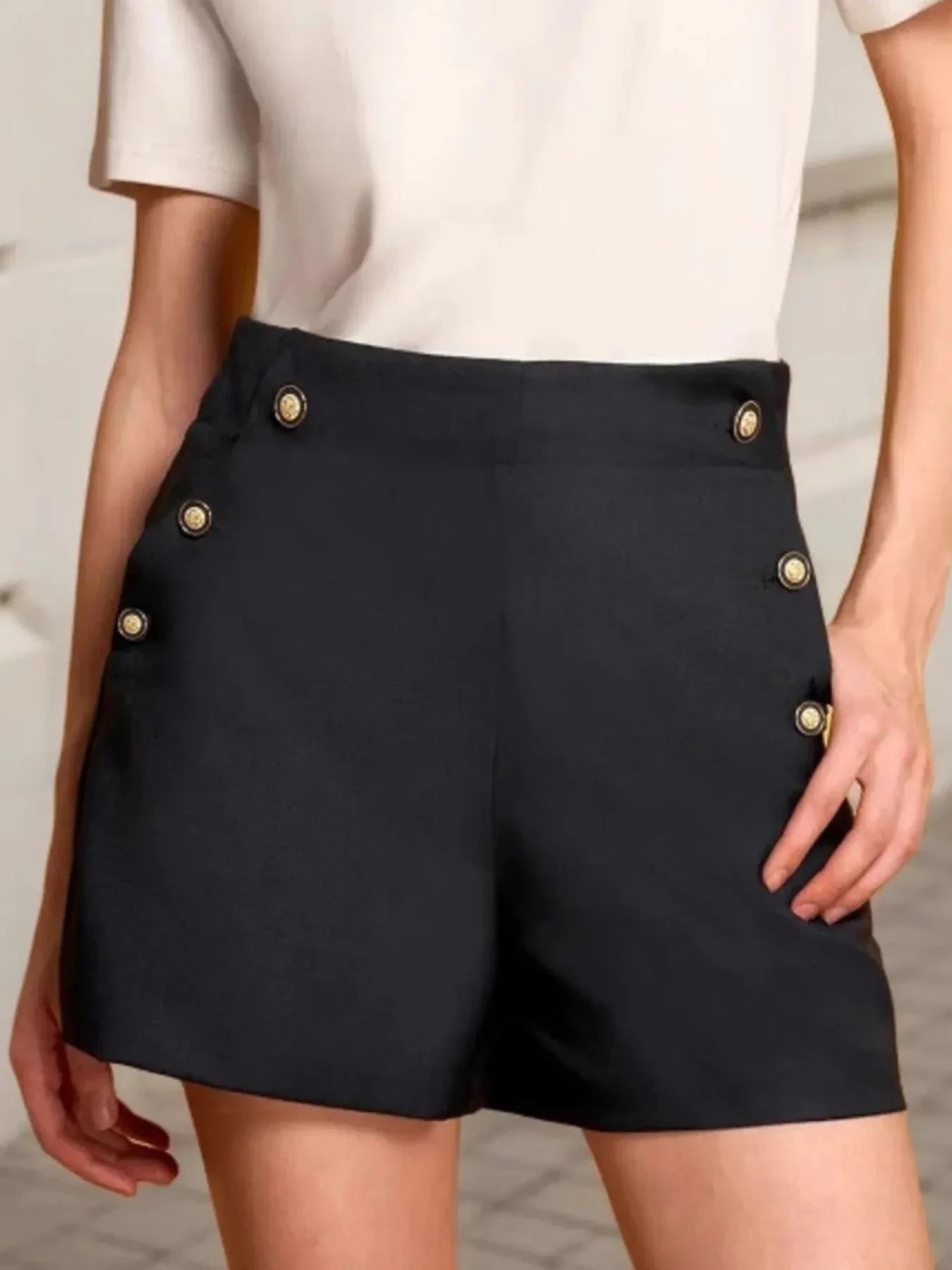 High-Waisted Shorts